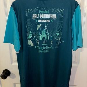 Disney Half Marathon Men's Teal Shirt